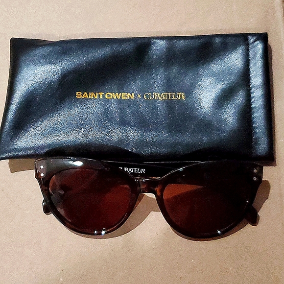 Saint Owen + Curatuer "WYLDE" Tortoise Sunnies - Picture 2 of 4